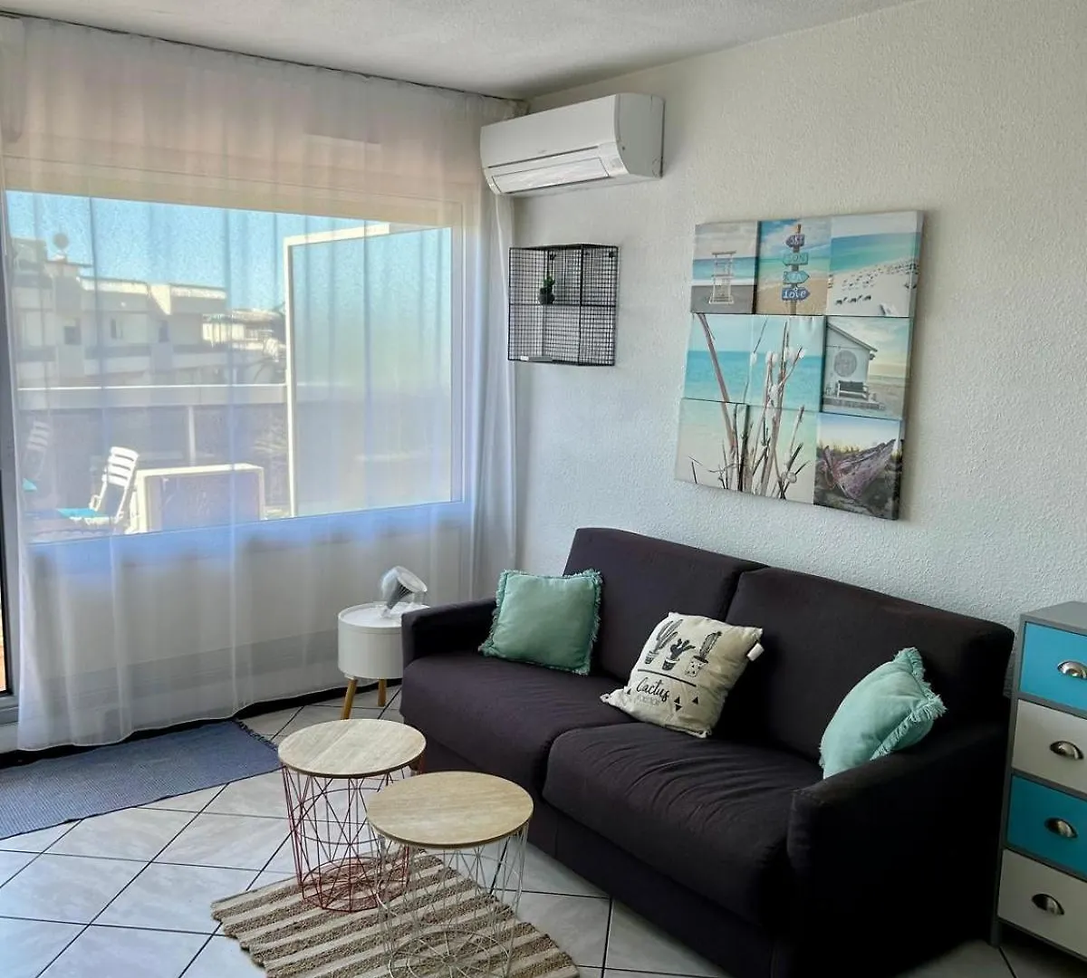 Canelle- Beau 2P,Tout Confort, Vue Mer, Piscine Antibes Apartment